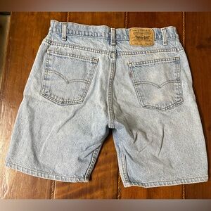 Vintage Levi's Men's Orange Tab Denim 505 Shorts *Read Description for Size*